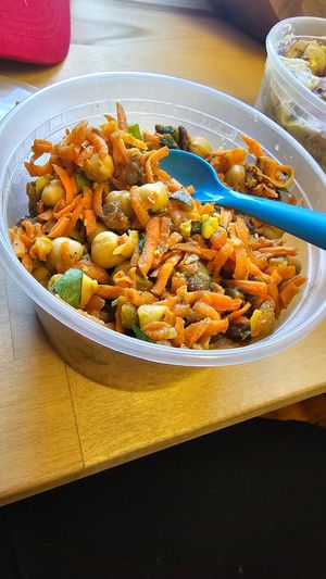 Carrot salad at Garden Party in Rockledge