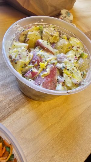 Potato salad at Garden Party in Rockledge