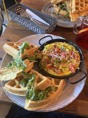 Humus   at Waffle Bar in Warsaw