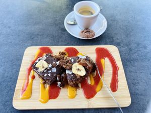 Brownie und Espresso   at Just Be Healthy in Hennef