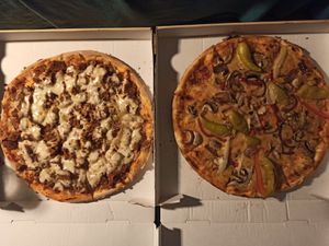 Mittlerweile sogar mit veganem Käse :) at ISTANBUL Döner & Pizza in Offenburg