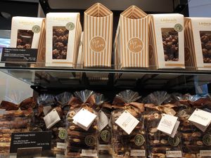 Vegan range at Laderach  in Luzern