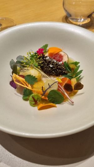 White radish at Legume Seoul in Seoul