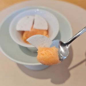 Grapefruit - close-up #Veganuary at Legume Seoul in Seoul