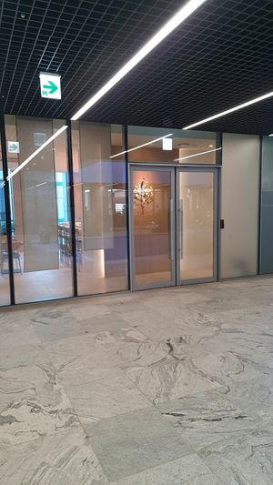 Entrance to restaurant #Veganuary at Legume Seoul in Seoul