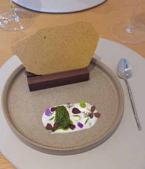 1st course #Veganuary at Legume Seoul in Seoul