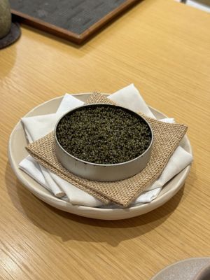 “caviar” seed  at Legume Seoul in Seoul