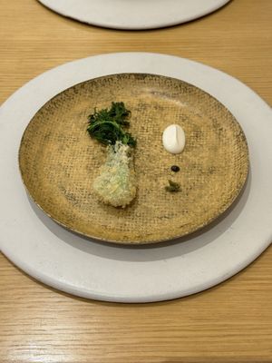 Aralia sprout  at Legume Seoul in Seoul