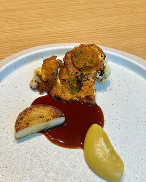 Cauliflower was a bit off to me  at Legume Seoul in Seoul