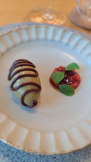 Christmas 2024 - course no. 8 "Pistachio" at Legume Seoul in Seoul