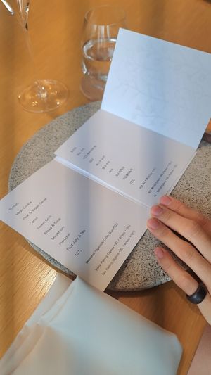 Christmas 2024 - menu and prices at Legume Seoul in Seoul