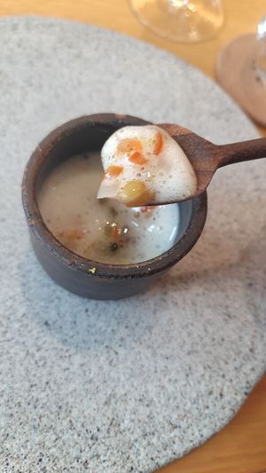 Christmas 2024 - course no. 1 "Tomato" at Legume Seoul in Seoul