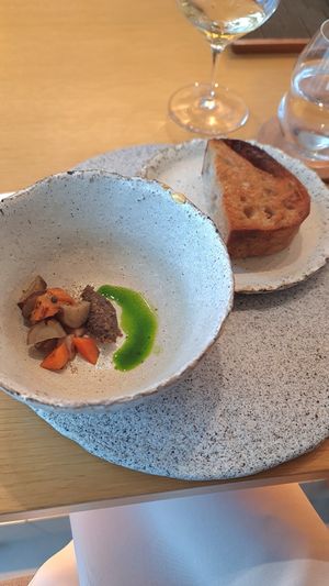 Christmas 2024 - course no. 6 "Bread & Soup" at Legume Seoul in Seoul