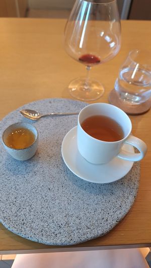 Christmas 2024 - course no. 9 "Fruit Jelly & Tea" at Legume Seoul in Seoul
