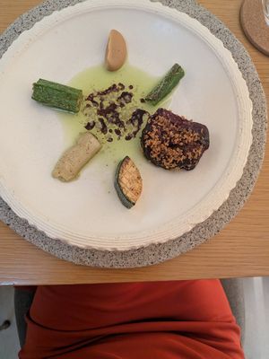 beetroot dish  at Legume Seoul in Seoul