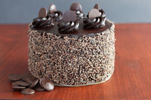 Vegan Fudge Cake at Baked Bar LA in Culver City