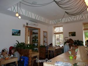 Vegan Apple Strudel at Cafe Ukrop in St Petersburg