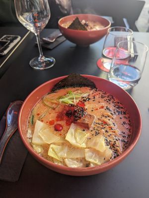 The spicy noodles (can't remember the name) at Staj Noodle Bar - Vomero in Naples