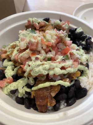 Vegan bowl  at Carolicious Venezuelan Food in Somerville