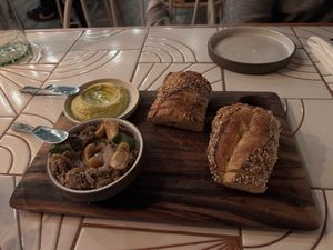 Build your own board   at Livbud Cafe in Seattle