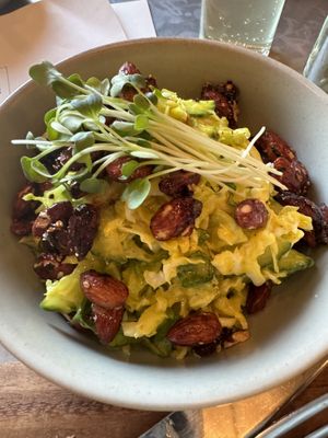 Adzuki bean salad   at Livbud Cafe in Seattle