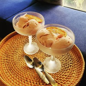 Strawberry lime basil at 01 Ice Cream Bar - Maybe closed in Busan