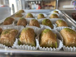 Gluten, free, Turkish delight  at Zaza Turkish Coffee in Anacortes