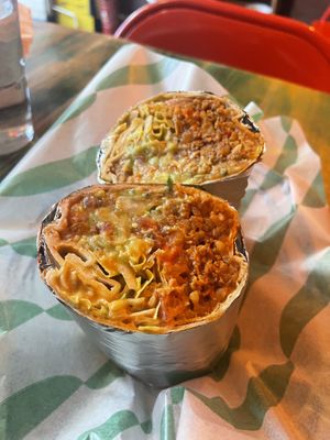 Vegan Chorizo Burrito  at Carlito Burrito in Brighton