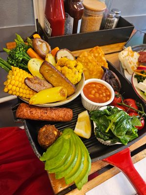 Vegan brunch at Café East in East London