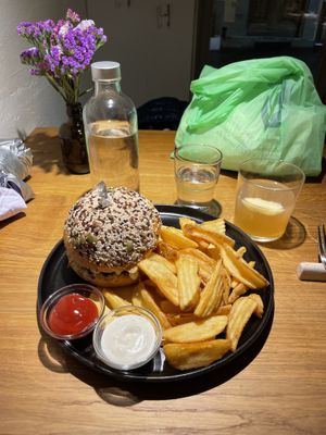 Barbecue homemade bread and chips EPIC!!   at Sarma Bistrot in Arezzo