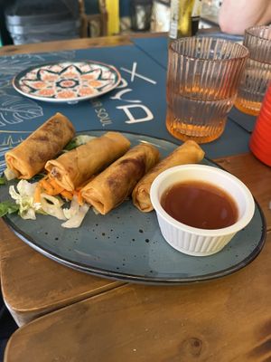 Spring rolls   at Soya in Skopelos