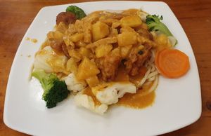 Curry Noodles ~ Aug 21 at Aunty Mena's in Wellington