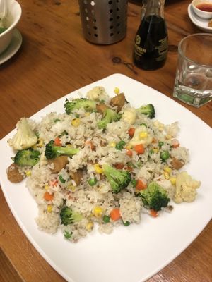 Fried rice at Aunty Mena's in Wellington
