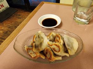 Dumplings at Aunty Mena's in Wellington