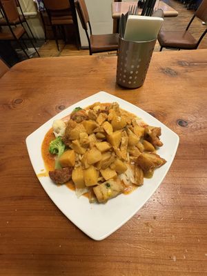   at Aunty Mena's in Wellington