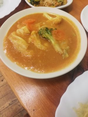 Nasi Lemak (plate 1) at Aunty Mena's in Wellington