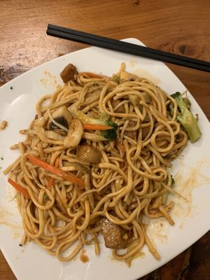 Noodles  at Aunty Mena's in Wellington