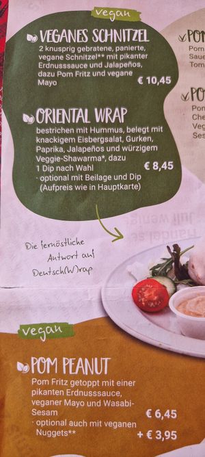 Vegan at Cafe Extrablatt in Essen