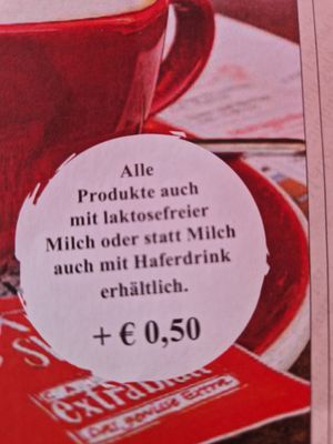 Haferdrink möglich at Cafe Extrablatt in Essen