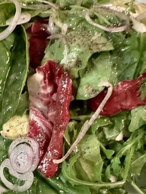 Bitter Leaves salad  at Tutto  in Brighton