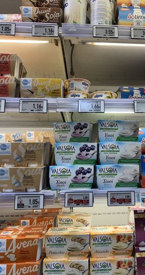 Yogurt vegano   at IperCoop  in Viterbo