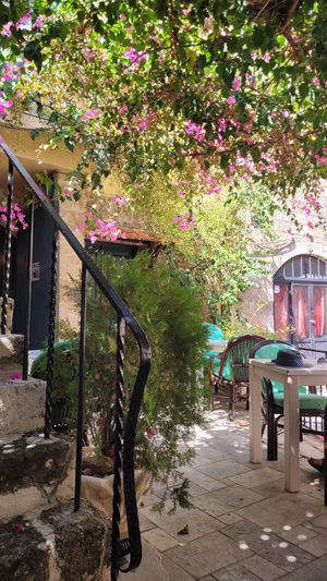  at Hamam Cafe in Rhodes