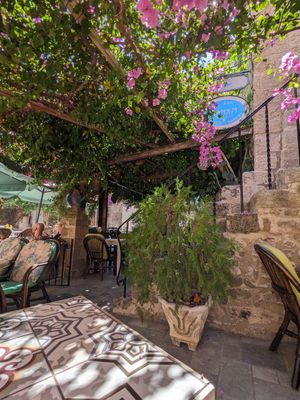  at Hamam Cafe in Rhodes