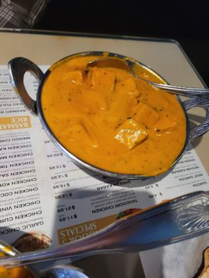 Tofu dish. Vegan and delicious!! at Royal Tandoor in Santa Clarita