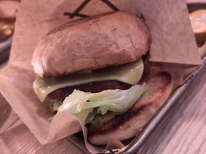 Burger at Holy Cow in Bergen