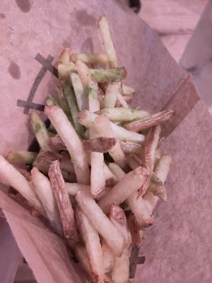 Chips garlic at Holy Cow in Bergen