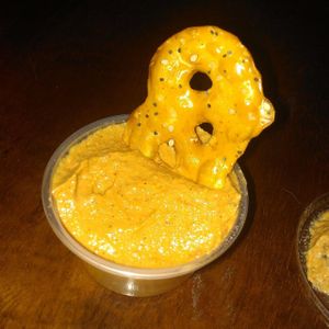 Vegan cheez dip at Fruition - Seaport Farmers' Market in Halifax