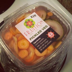 Pickled vegetables at Fruition - Seaport Farmers' Market in Halifax