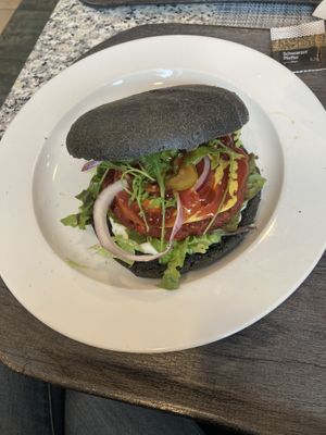 Vegan Burger  at Grillstüberl Königssee in Schoenau Am Koenigssee