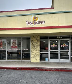 Restaurant front   at Fresh Brothers in Manhattan Beach